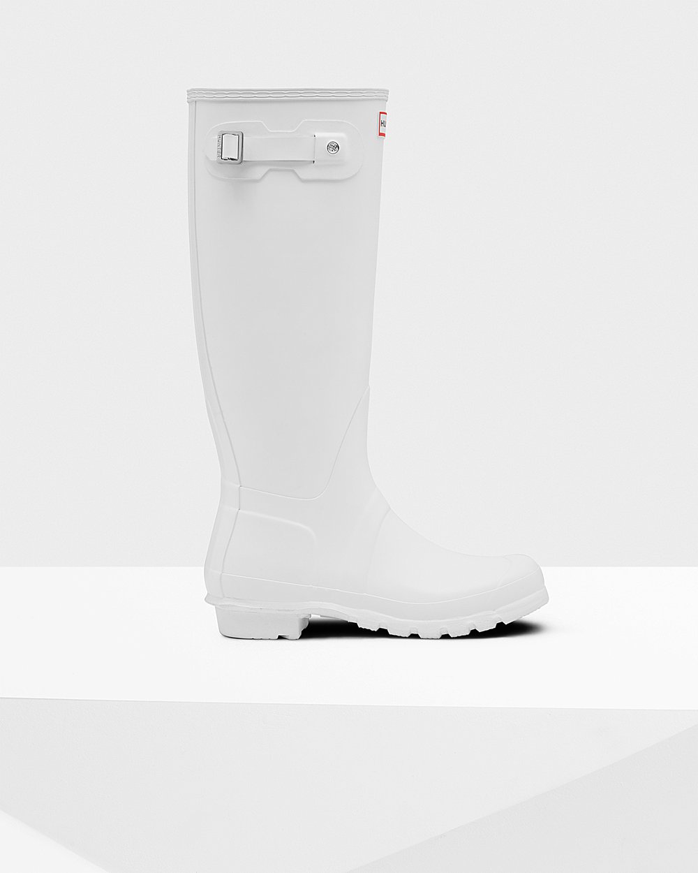 Women Hunter Original | Tall Rain Boots White | NZ-91375-ROQY